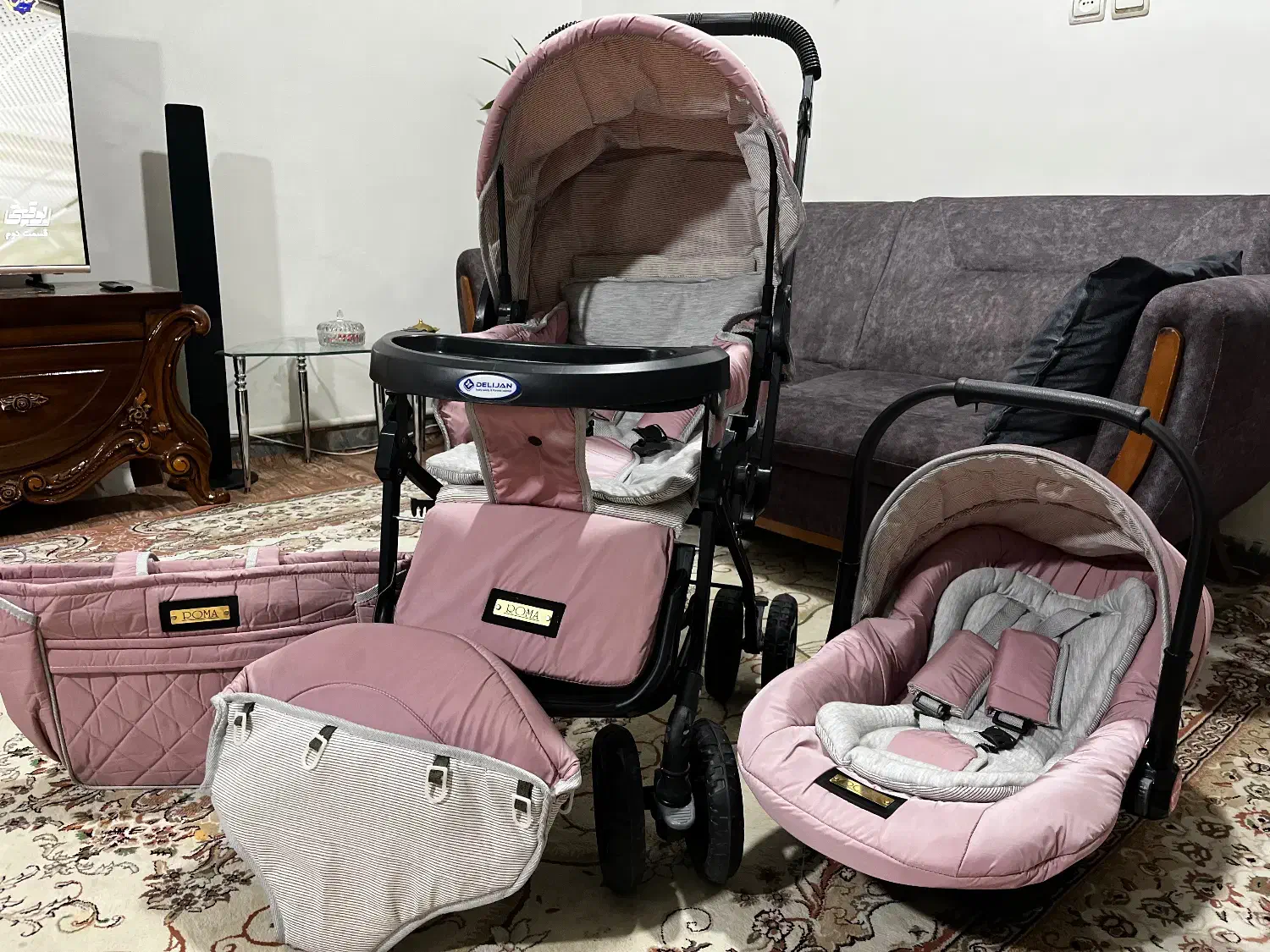 کالسکه دلیجان ست کامل و تک|کالسکه و لوازم جانبی|شهریار, شهریار|دیوار