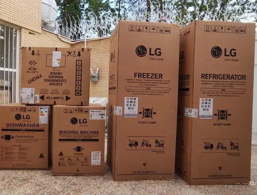 کارتن خالی یخچال،فریزر،لباسشوئی،ظرفشوئی،اجاق گاز|ابزارآلات|شیراز, تاچارا|دیوار