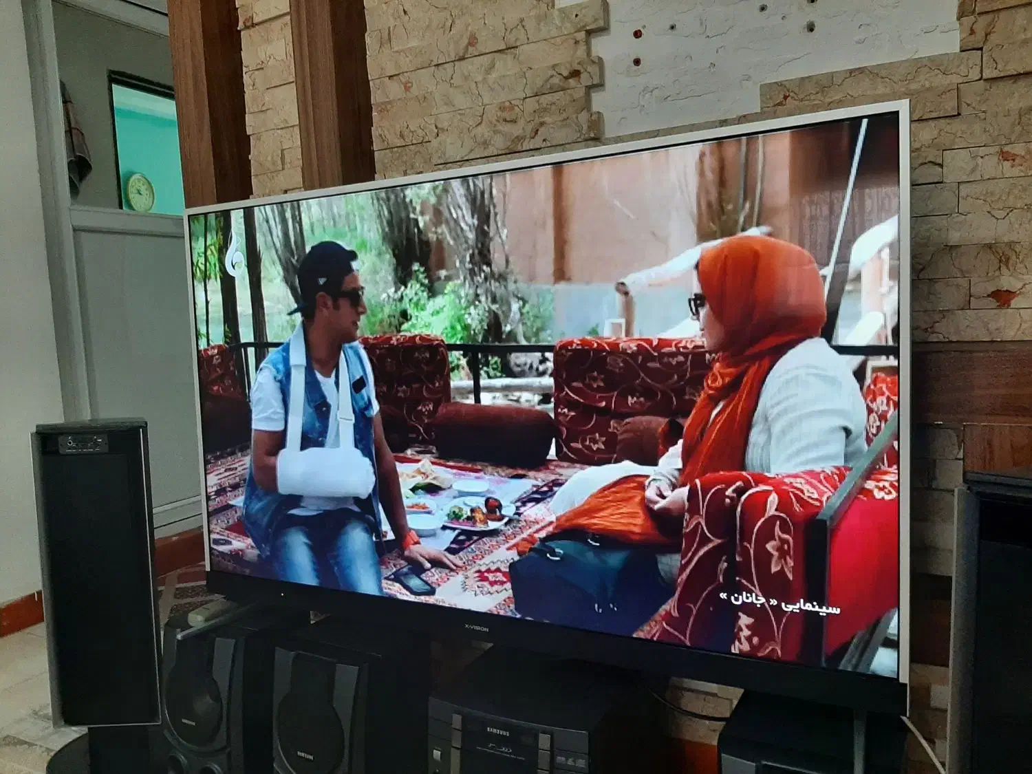 فروش ال ای دی ۵۵ ایکس ویژن.|تلویزیون و پروژکتور|رشت, شهرک شهید رجایی|دیوار