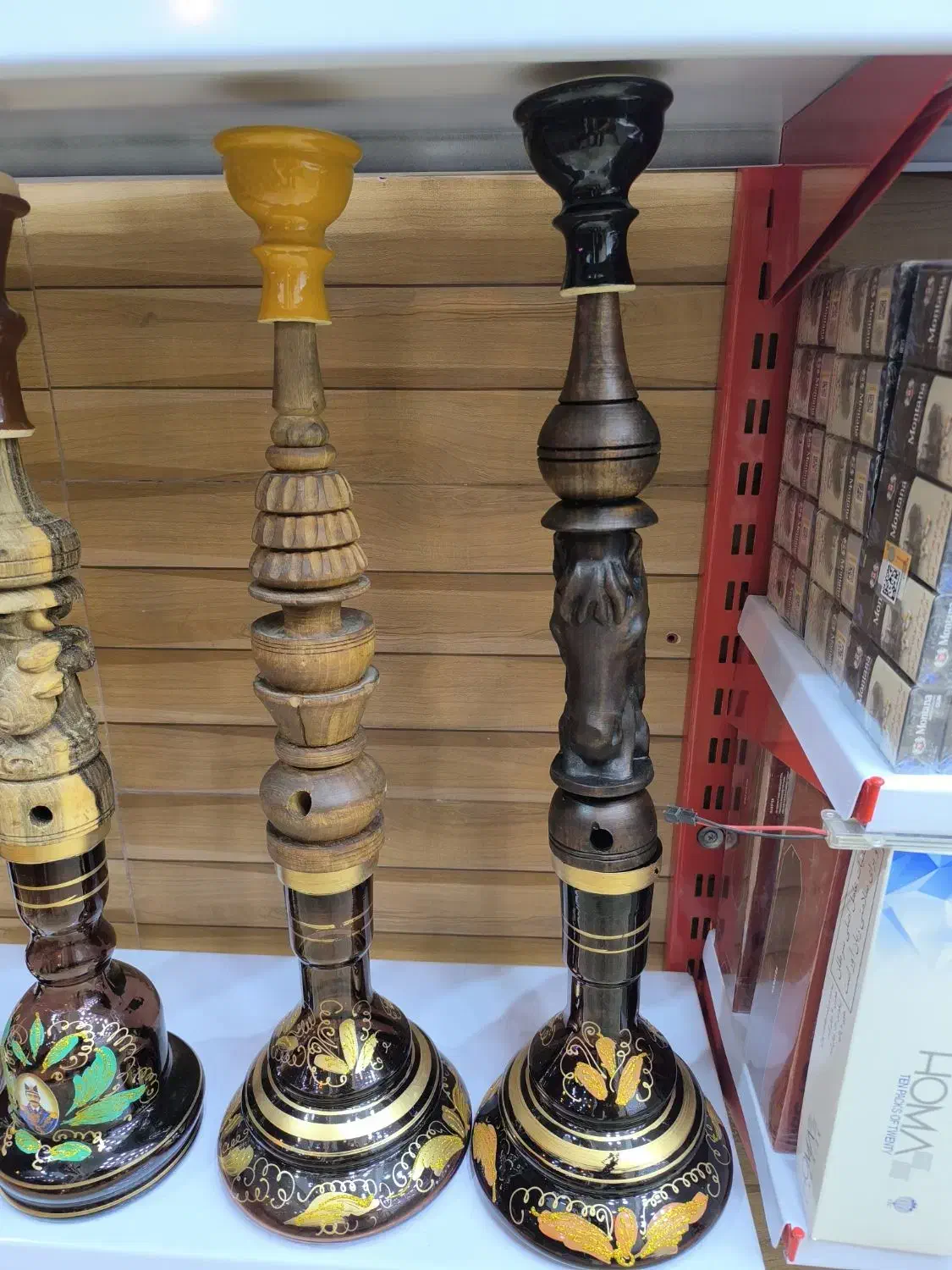 قلیان چوب گردو|کلکسیون و سرگرمی|مهاباد (آذربایجان غربی), |دیوار