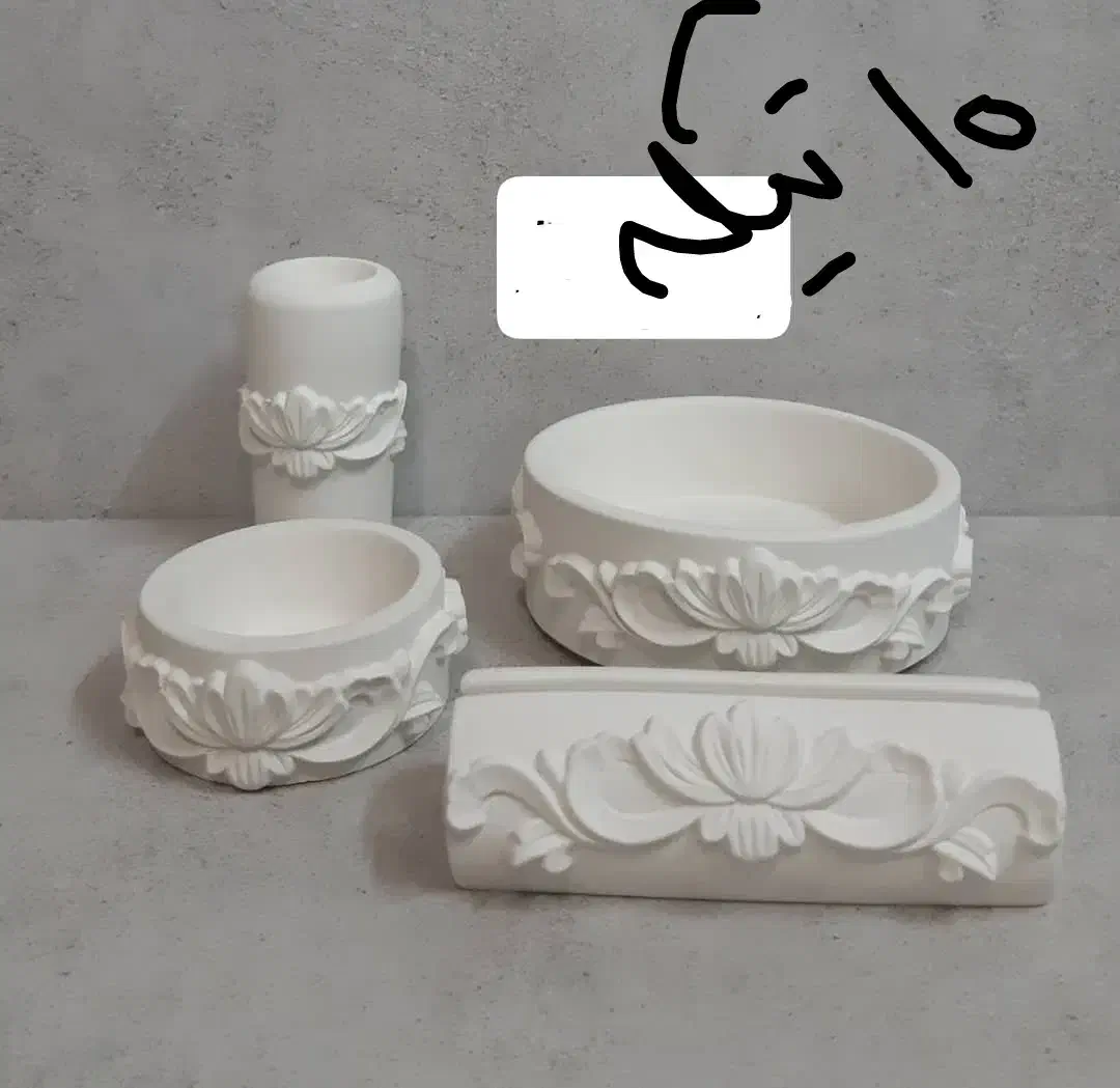 بیس خام هفتسین از جنس سنگ مصنوعی|صنایع دستی و سایر لوازم تزئینی|شاهینشهر, فردوسی|دیوار