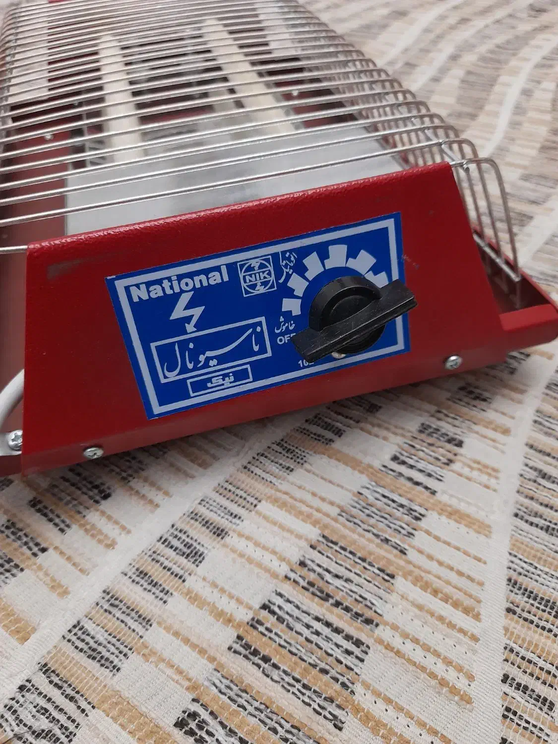 بخاری برقی کرسی ناسیونال|بخاری، هیتر، شومینه|قزوین, |دیوار