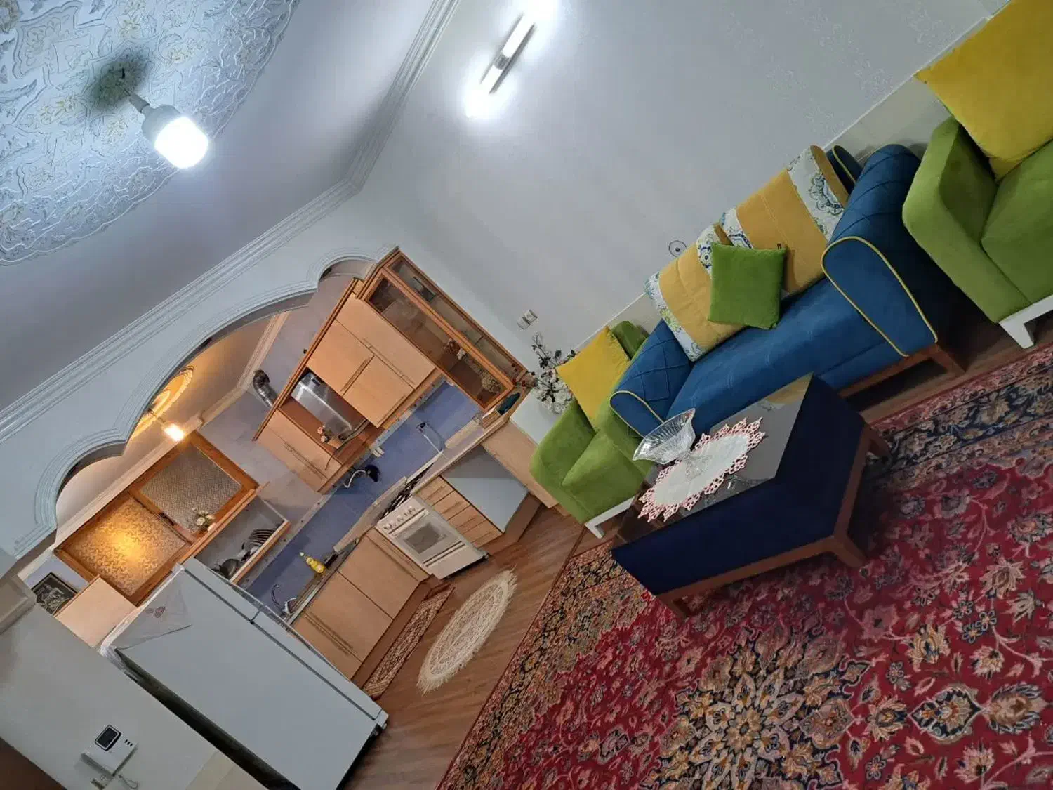 اجاره روزانه آپارتمان یکخواب حیاط پارکینگ همکف|اجارهٔ کوتاه‌مدت آپارتمان و سوئیت|اصفهان, شهید رجایی|دیوار