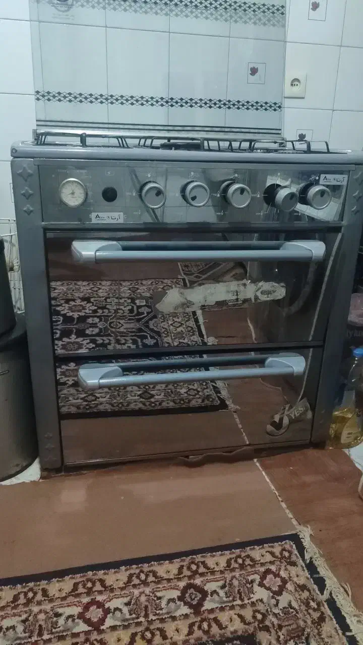 اجاق گازطرح فر|اجاق گاز و لوازم برقی پخت‌وپز|اسلام‌شهر, شهرک سعیدیه|دیوار
