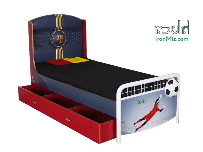 تخت خواب چوبی نو / بچه بزرگسال|تخت و سرویس خواب|تهران, مدائن|دیوار