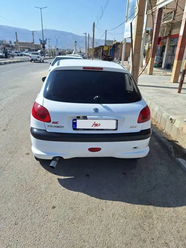 ماشین 206مدل98|خودرو سواری و وانت|باغ ملک, |دیوار