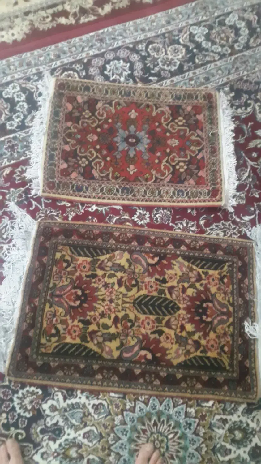 قالیچه دست باف|فرش|جونقان, |دیوار