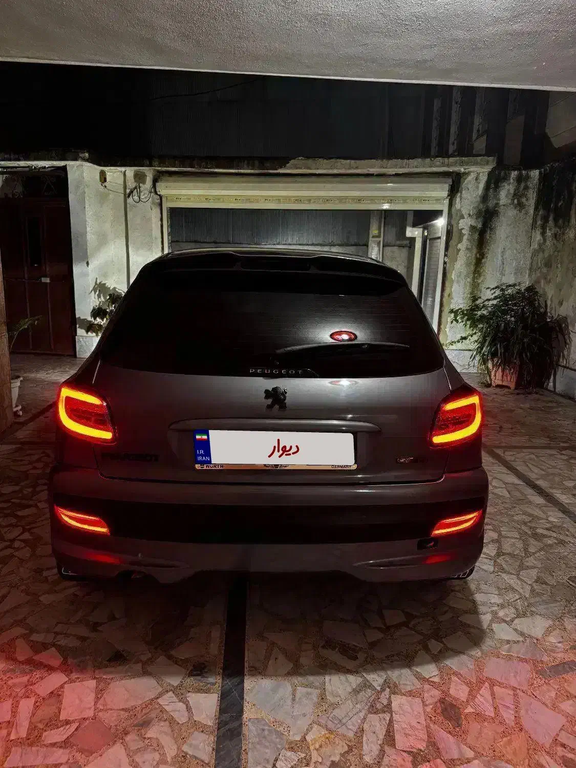 ۲۰۶ تیپ ۳ فوق العاده سالم|خودرو سواری و وانت|رشت, دیلمان|دیوار