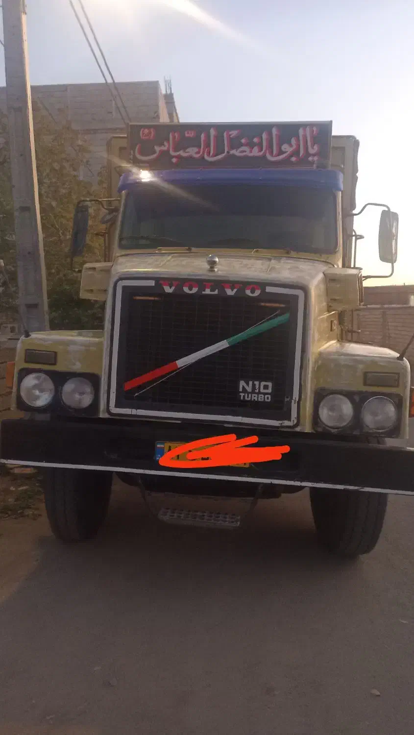 ولوو ده چرخ باری بالا گیر مدل 63|خودرو سنگین|پارسآباد, |دیوار