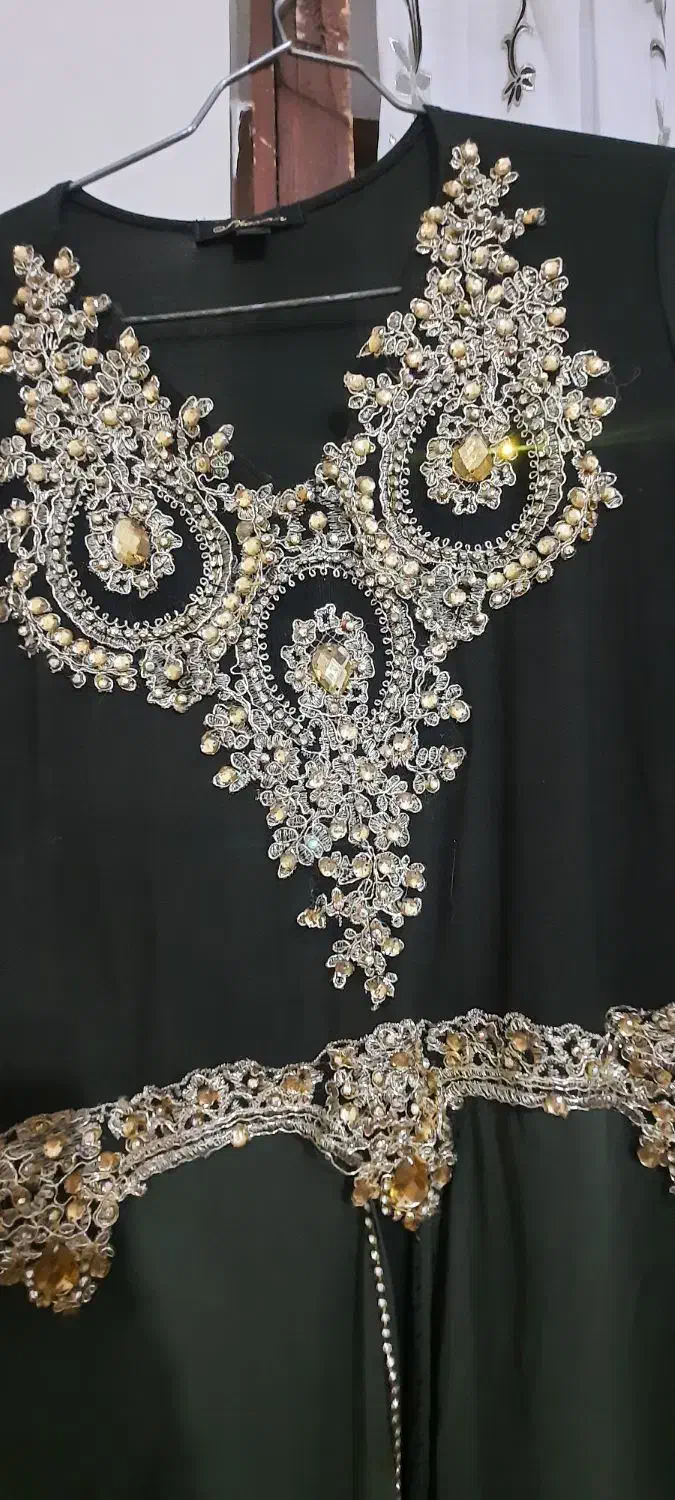 پیراهن مجلسی سایز50 جنس ریون،حریر کرپ|لباس|املش, |دیوار