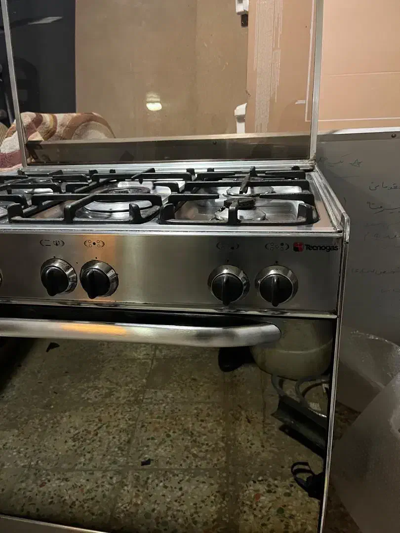 اجاق گاز ۵ شعله تکنو|اجاق گاز و لوازم برقی پختوپز|کرج, جهانشهر|دیوار
