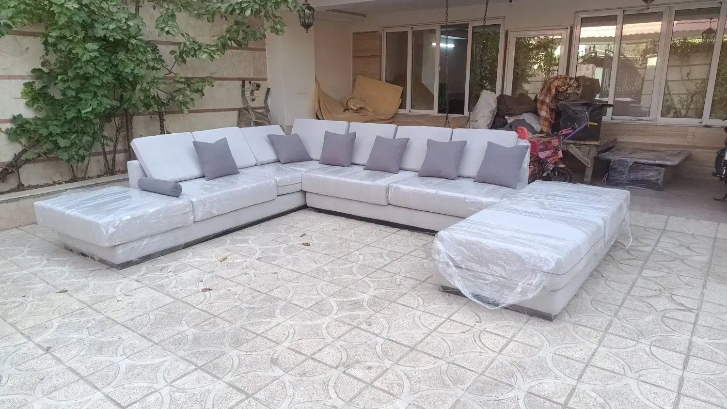 مبل ال پازلی نو|مبلمان خانگی و میز عسلی|تهران, شهرک فرهنگیان|دیوار