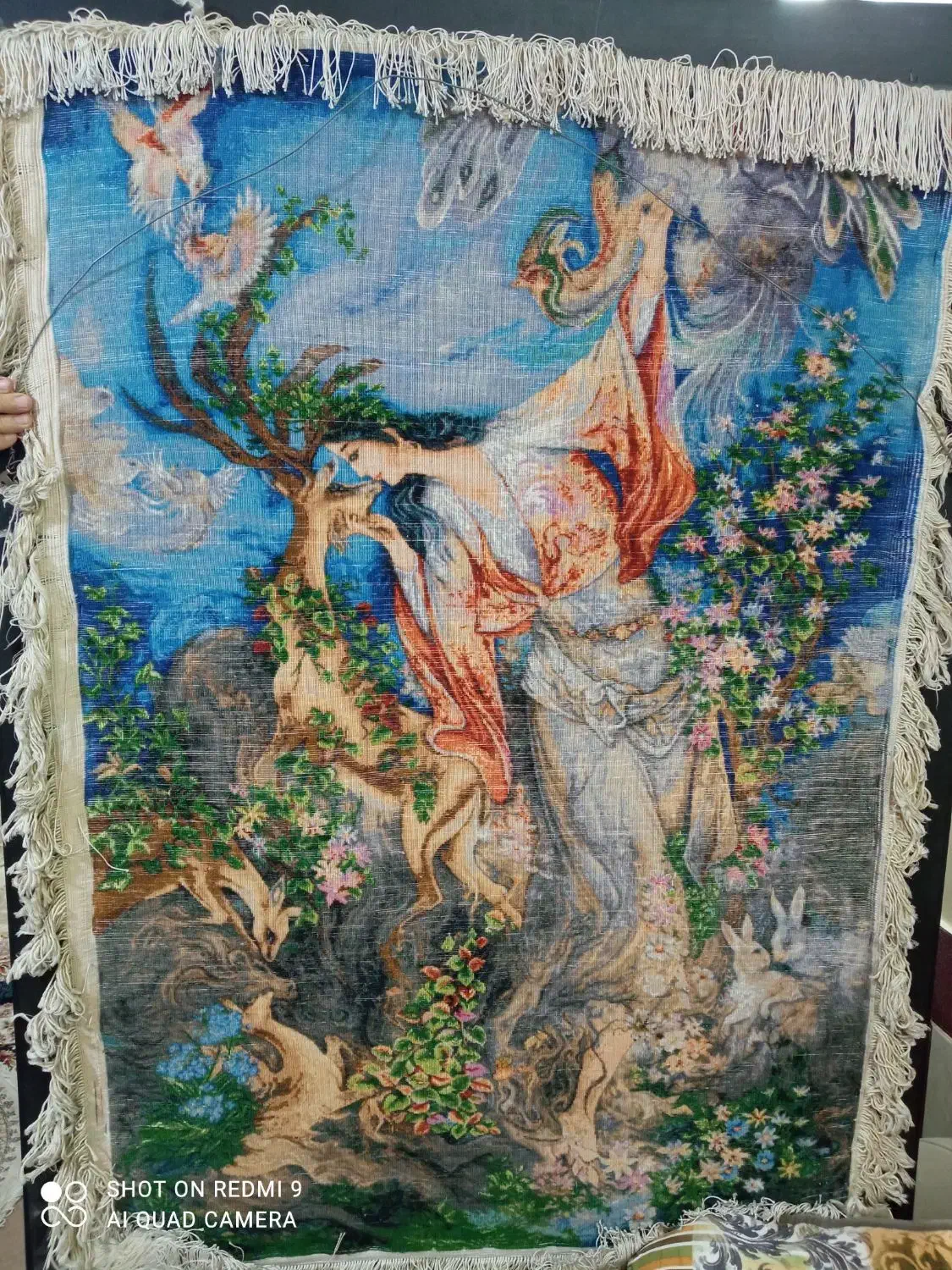 تابلوفرش دستبافت مینیاتور|تابلو فرش|شاهینشهر, گزبرخوار|دیوار