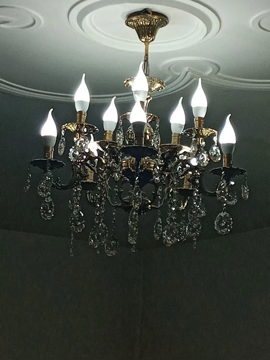 لوستر|لوستر و چراغ آویز|زنجان, |دیوار