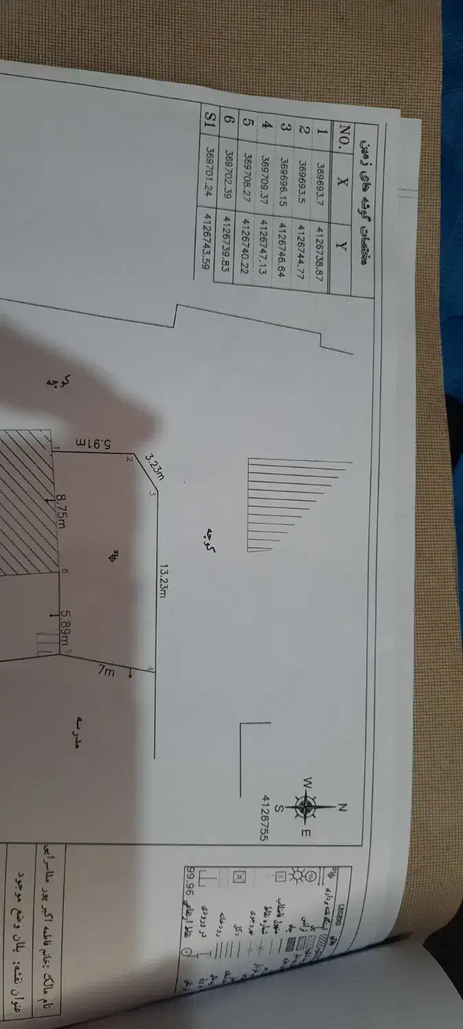 فروش زمین مسکونی تجاری به متراژ  ۱۰۷ متر|فروش زمین و ملک کلنگی|رشت, خرسندی|دیوار