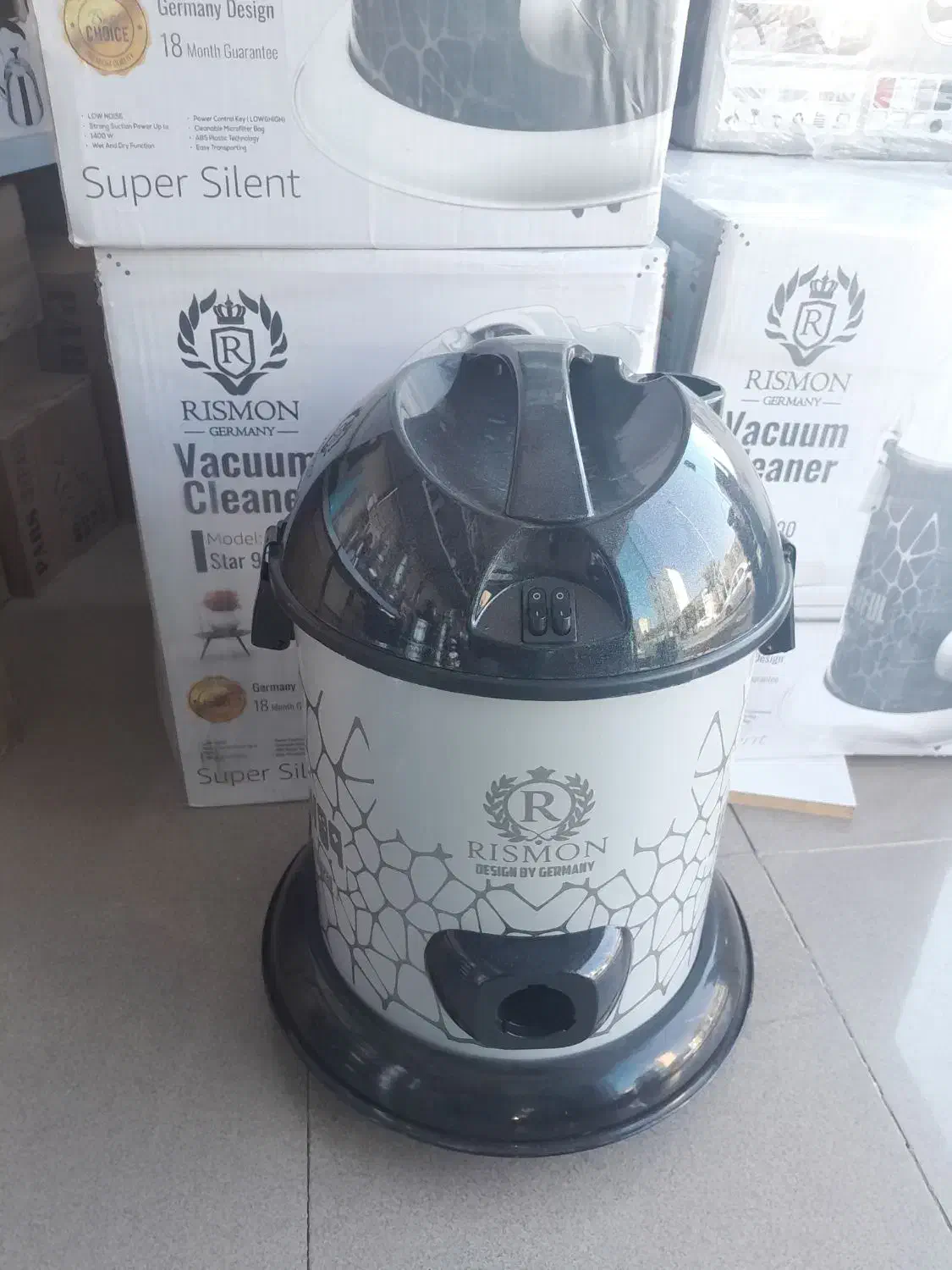 جاروبرقی سطلی ریسمون بدنه فلزی|جاروبرقی، جارو شارژی، بخارشو|ابهر, |دیوار