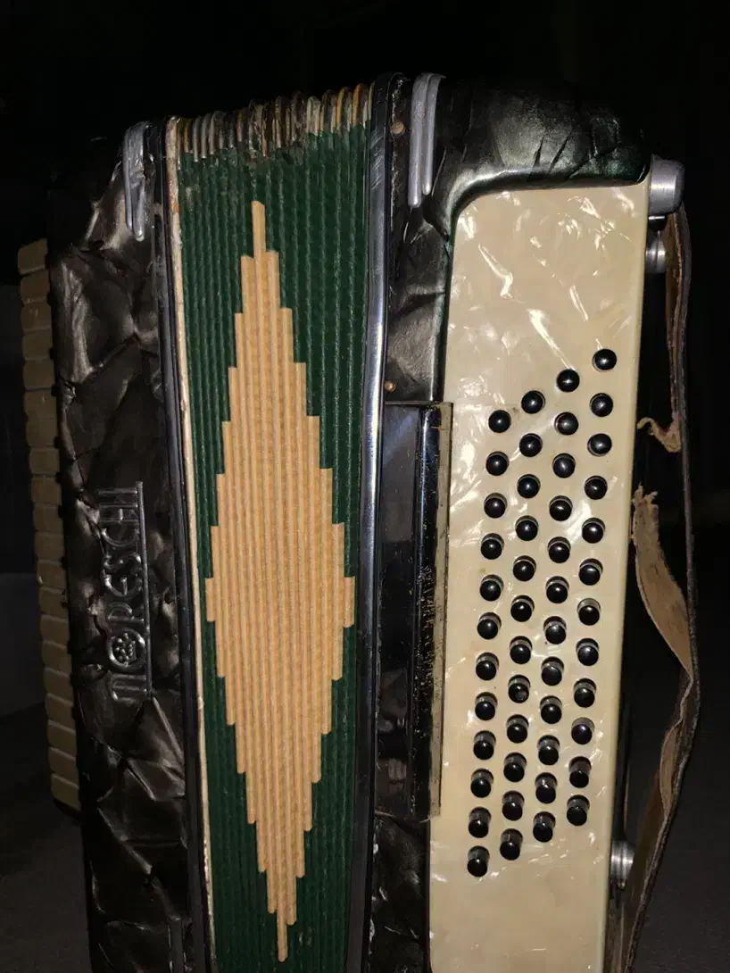 آکاردیون عتیقه|پیانو، کیبورد، آکاردئون|تهران, امانیه|دیوار