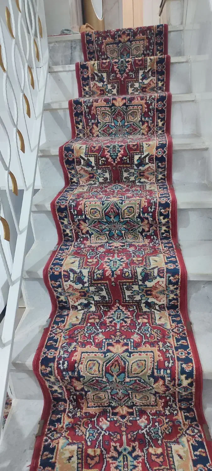 گلیم فرش راه پله|گلیم، جاجیم، گبه|سنندج, |دیوار