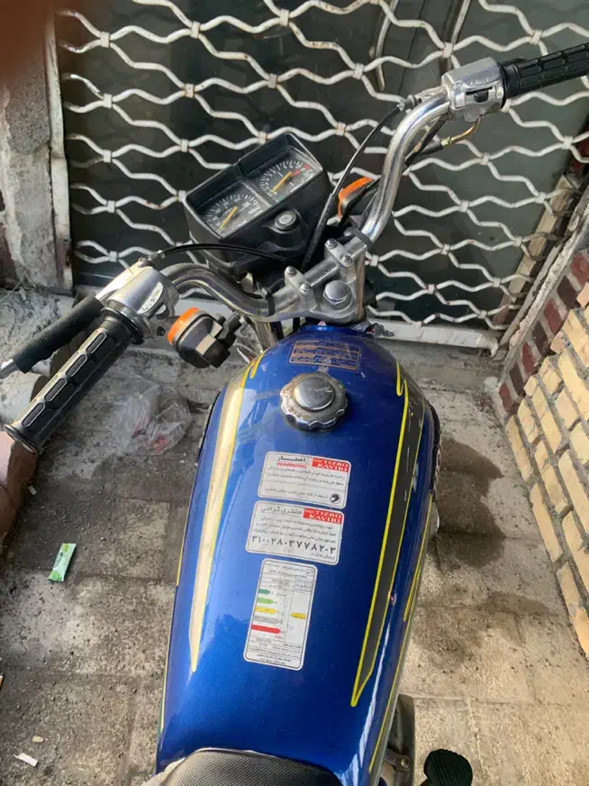 موتور۱۲۵هندا (مزایده)|موتورسیکلت|مرند, |دیوار