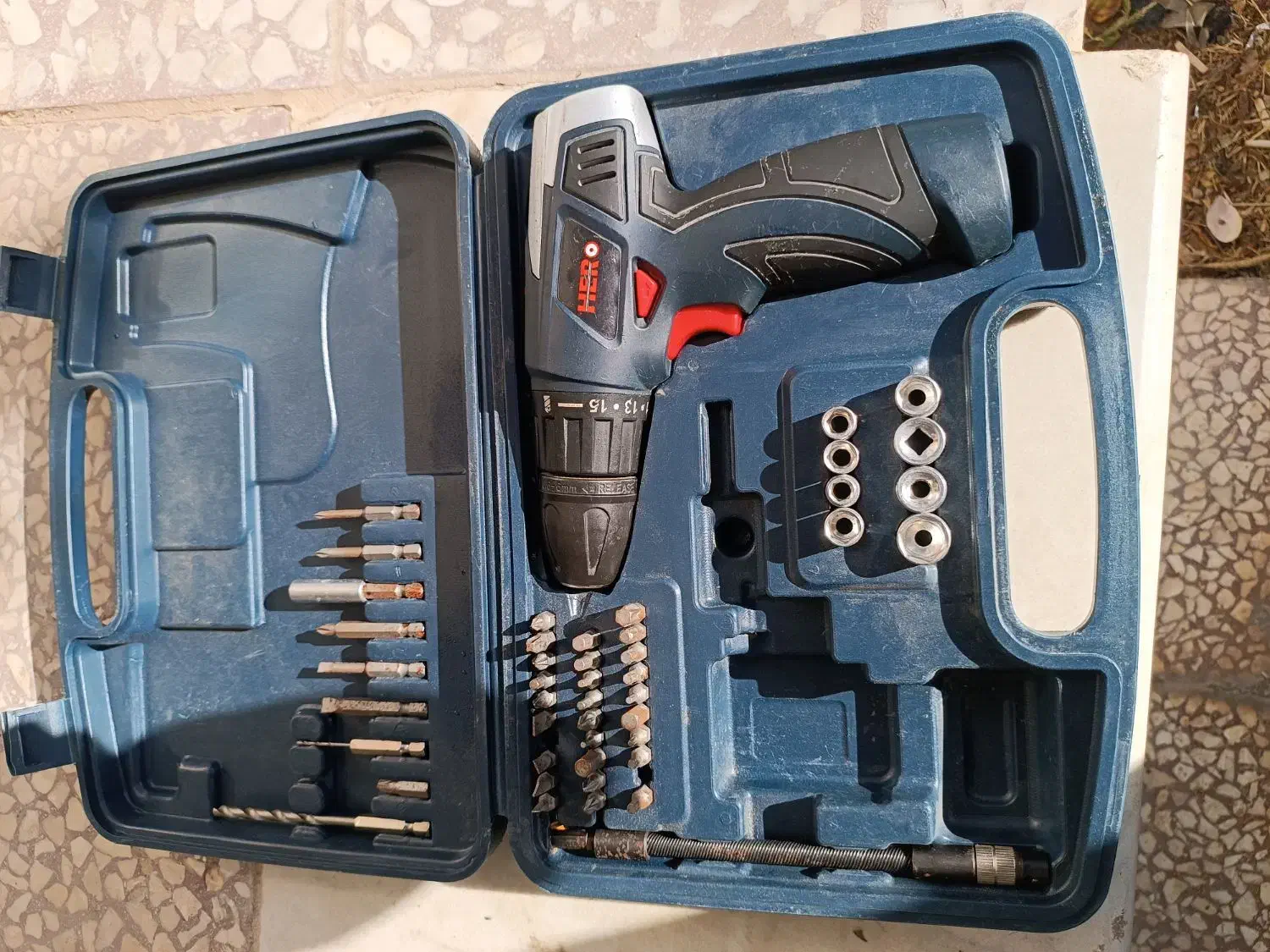 پیچ گوشتی شارژی برند اصلی و قدیمی هیرو|ابزارآلات|قم, شهدا|دیوار