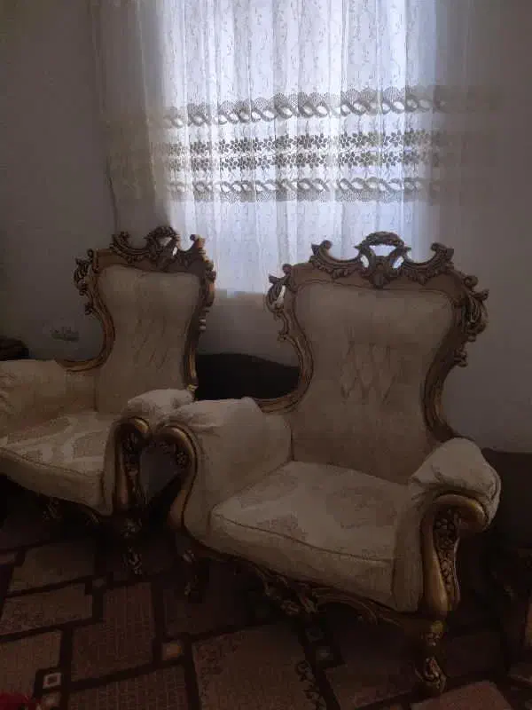 مبل هفت نفره نو|مبلمان خانگی و میز عسلی|شاهنجرین, |دیوار