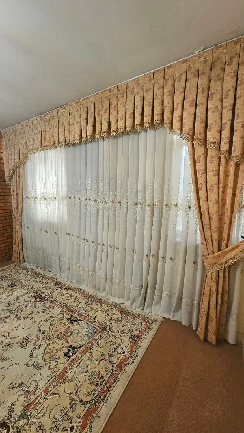 فروش پرده مناسب سالن پذیرایی|پرده، رانر، رومیزی|بندر ماهشهر, |دیوار