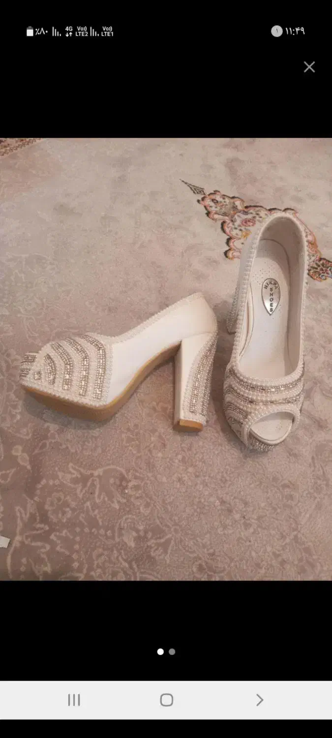 کفش عروس|کیف، کفش، کمربند|کرمانشاه, |دیوار