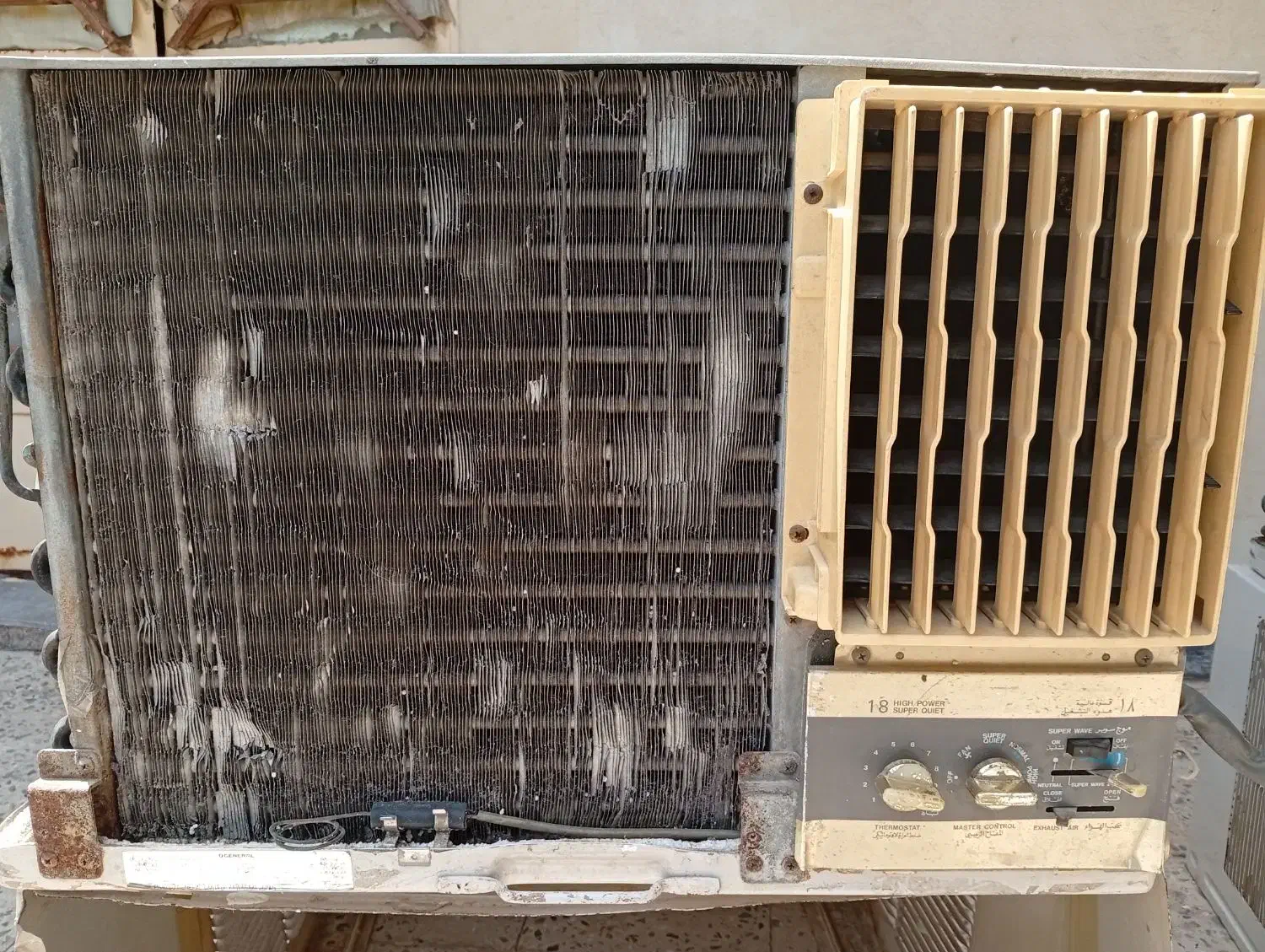 فروش فوری کولر جنرال 18 در شادگان|کولر گازی و فنکوئل|شادگان, |دیوار