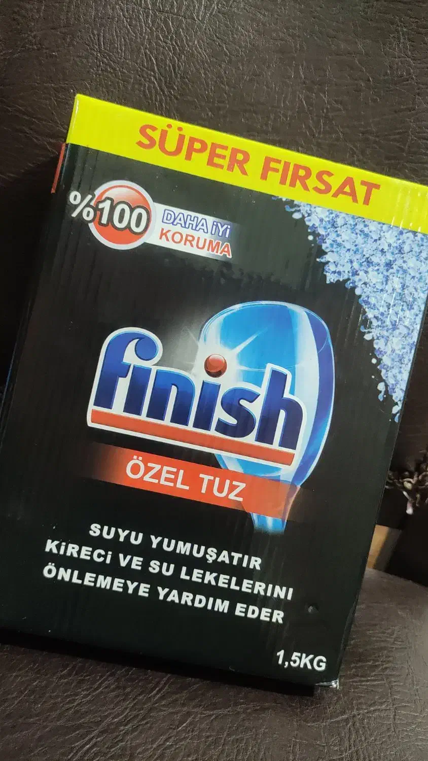 نمک ماشین ظرفشویی فینیش|مواد شوینده و دستمال کاغذی|ملایر, |دیوار