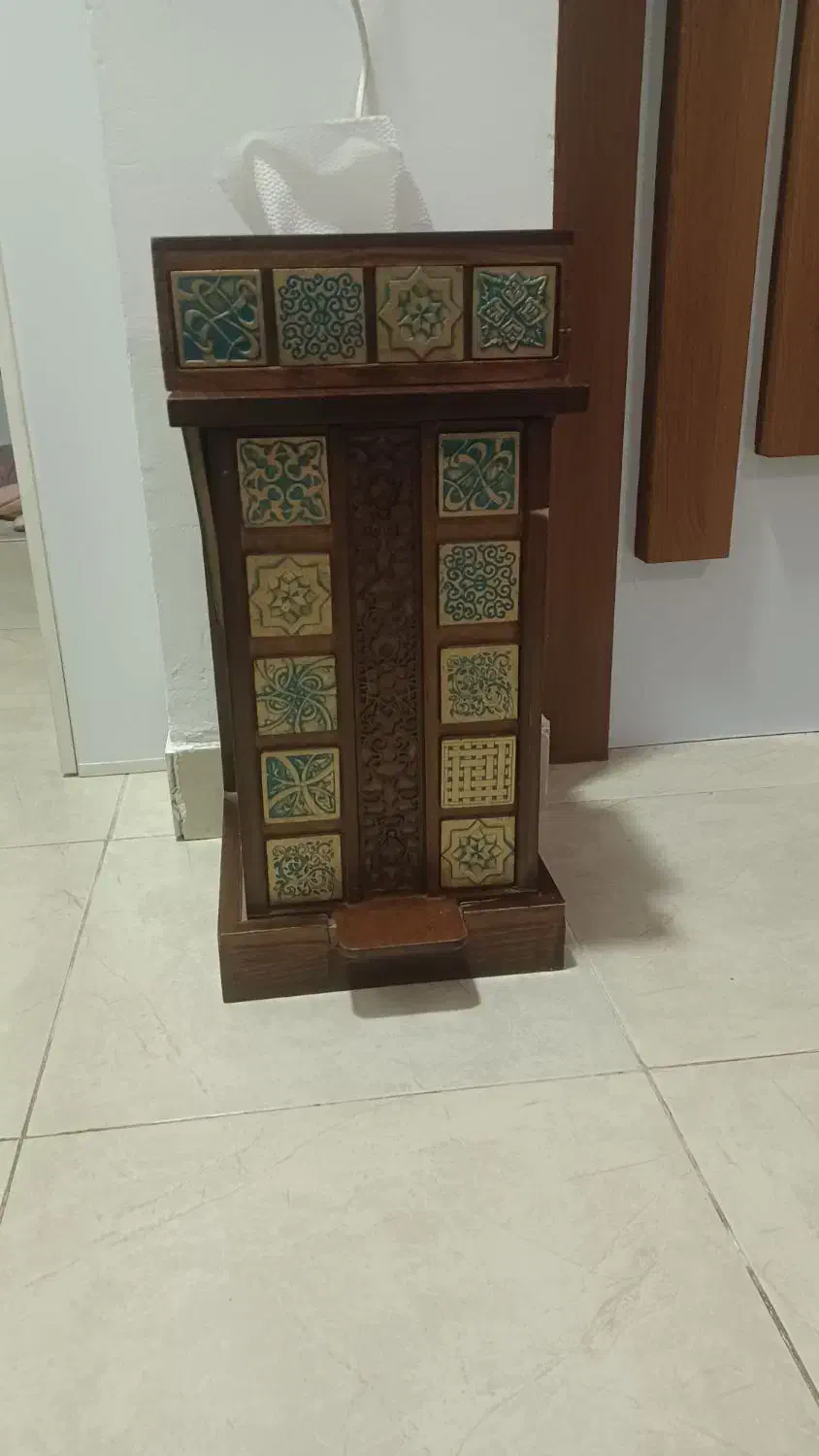 ست سطل و جا دستمالی|صنایع دستی و سایر لوازم تزئینی|گرگان, |دیوار