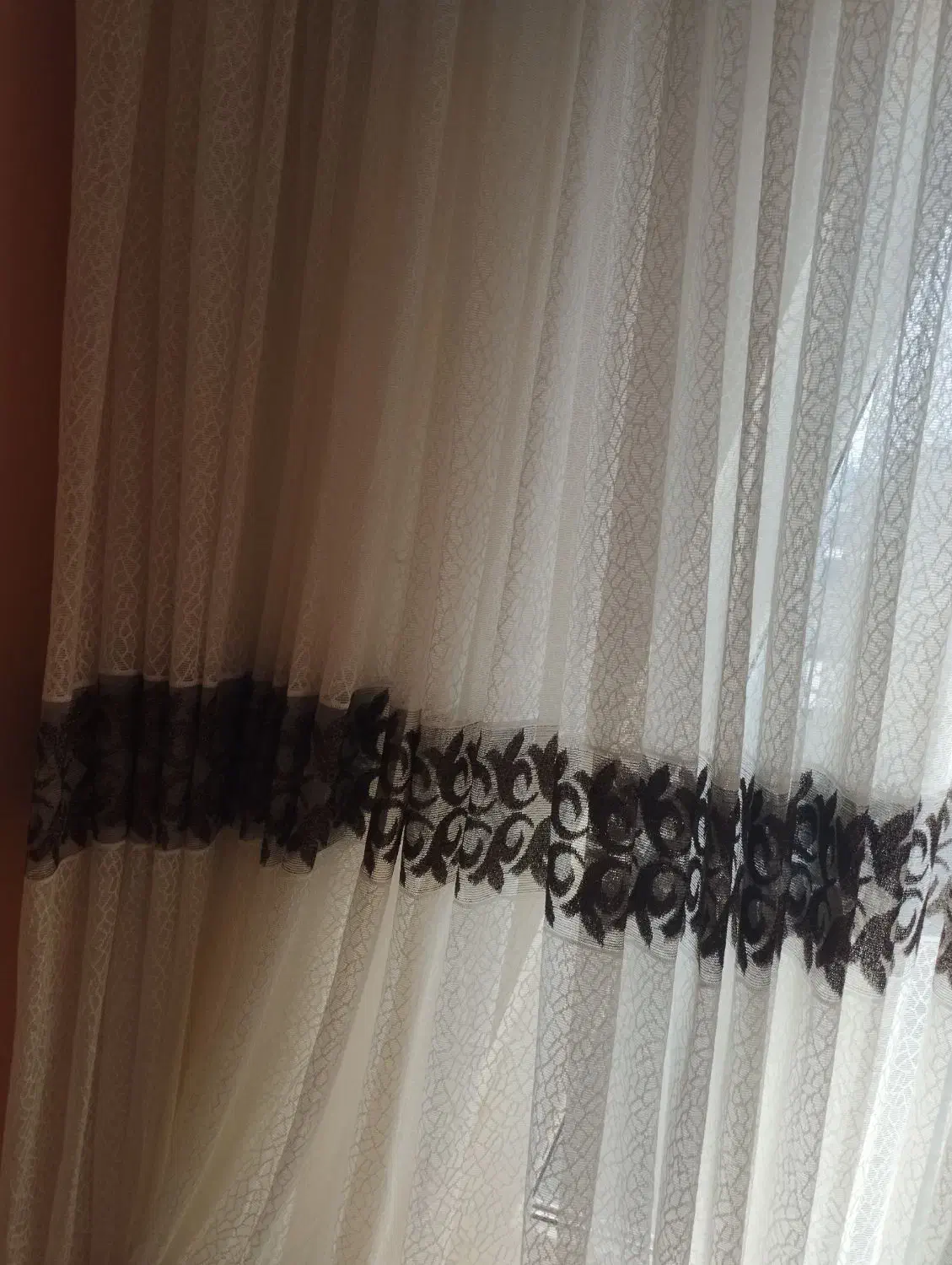 پرده حریر ، توری اتاق کودک|پرده، رانر، رومیزی|قوچان, |دیوار