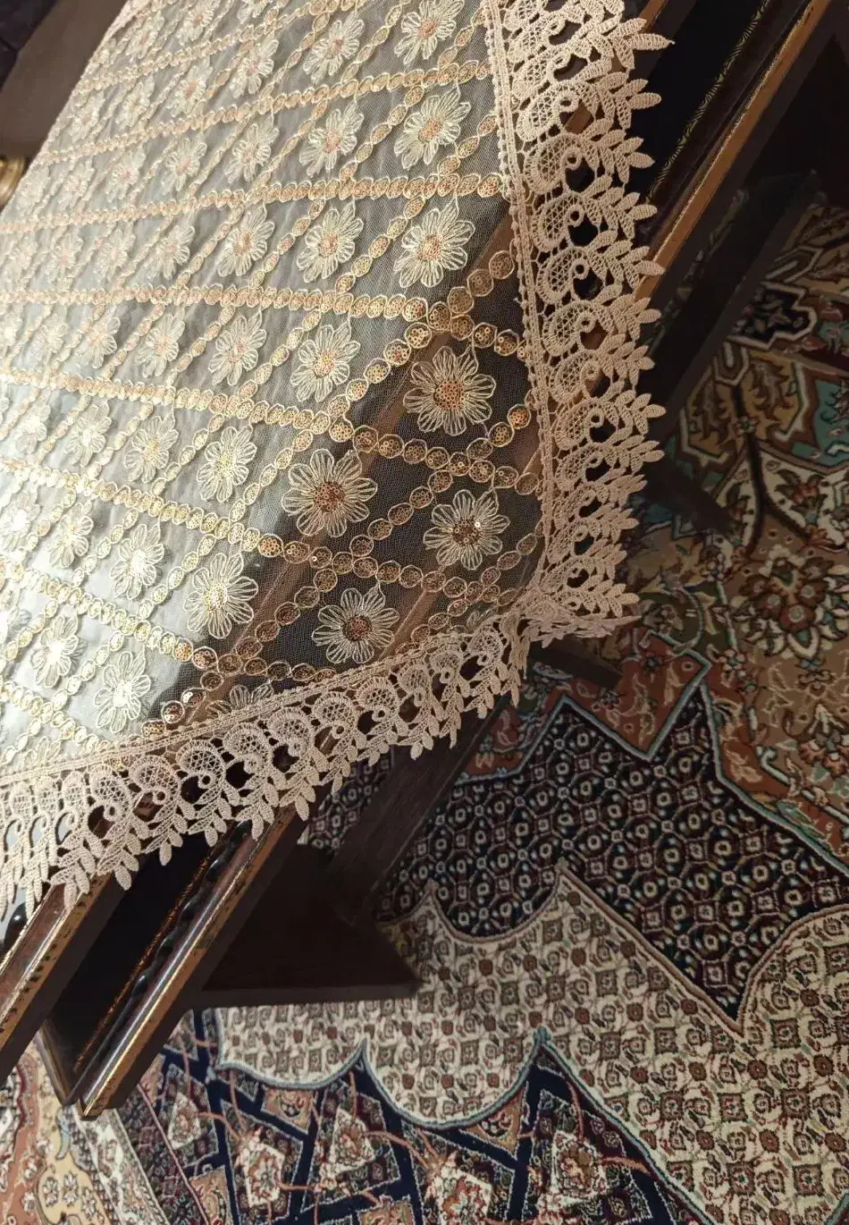 رومیزی|پرده، رانر، رومیزی|خاش, |دیوار