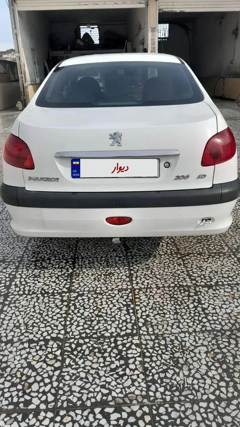 ۲۰۶ اس دی صندوقدار V8 مدل ۹۹|خودرو سواری و وانت|قائم‌شهر, |دیوار