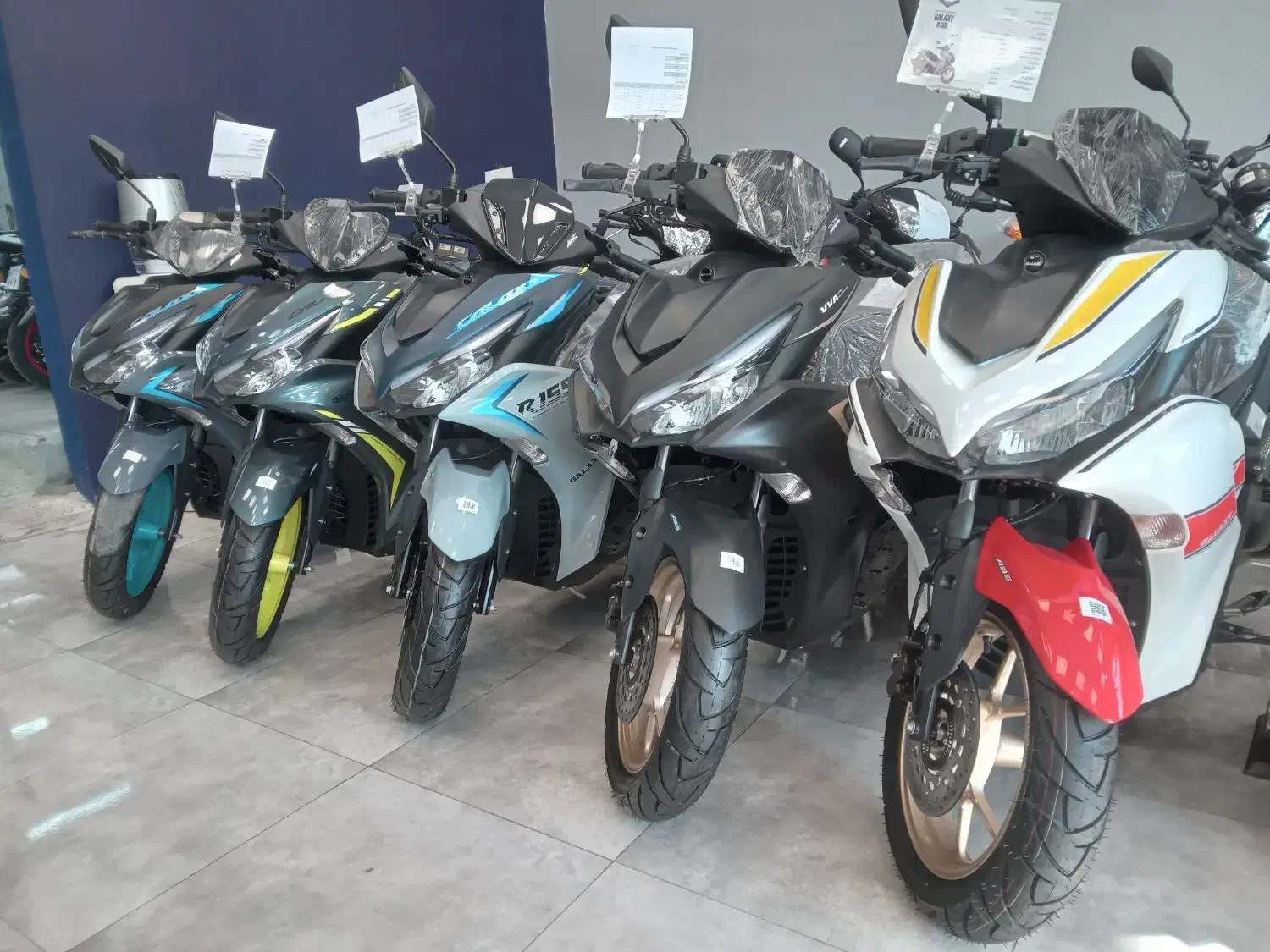 گالکسی R155 ABS رادیات دار|موتورسیکلت|اسلام‌شهر, شهرک مفیدی|دیوار