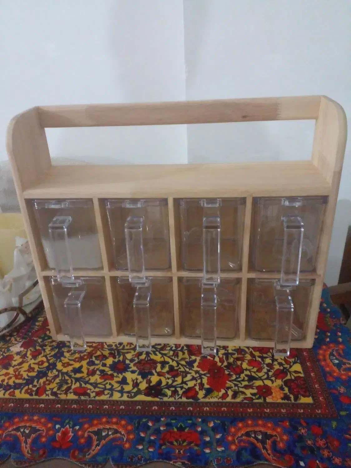 جا ادویه|ظروف نگهدارنده، پلاستیکی، یک‌بارمصرف|اردبیل, |دیوار