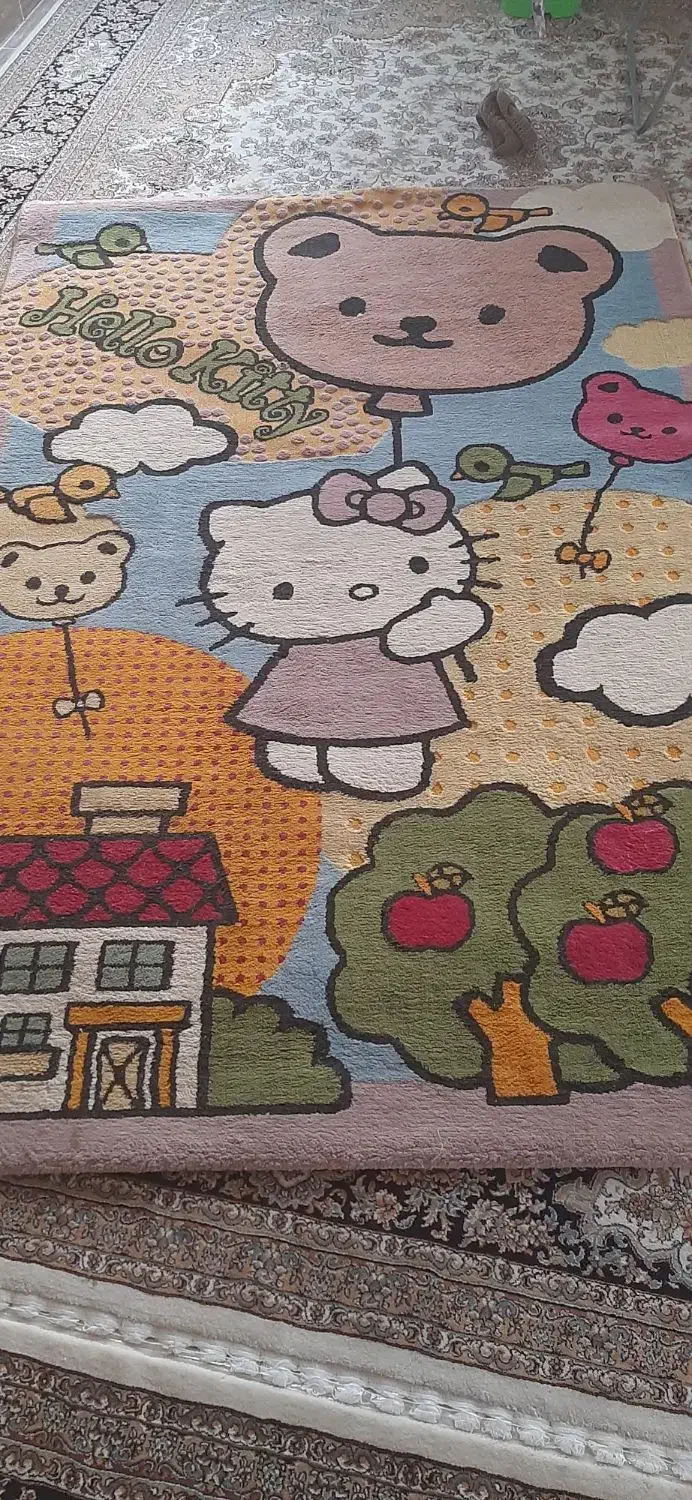 فرش اتاق کودک در حد نو|فرش|سنقر, |دیوار