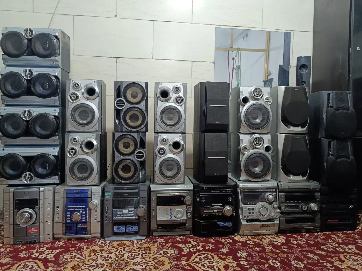 سیستم صوتی خانگی.ساب یونیت سوراند و سنتر|سیستم صوتی خانگی|رباطکریم, رباطکریم|دیوار