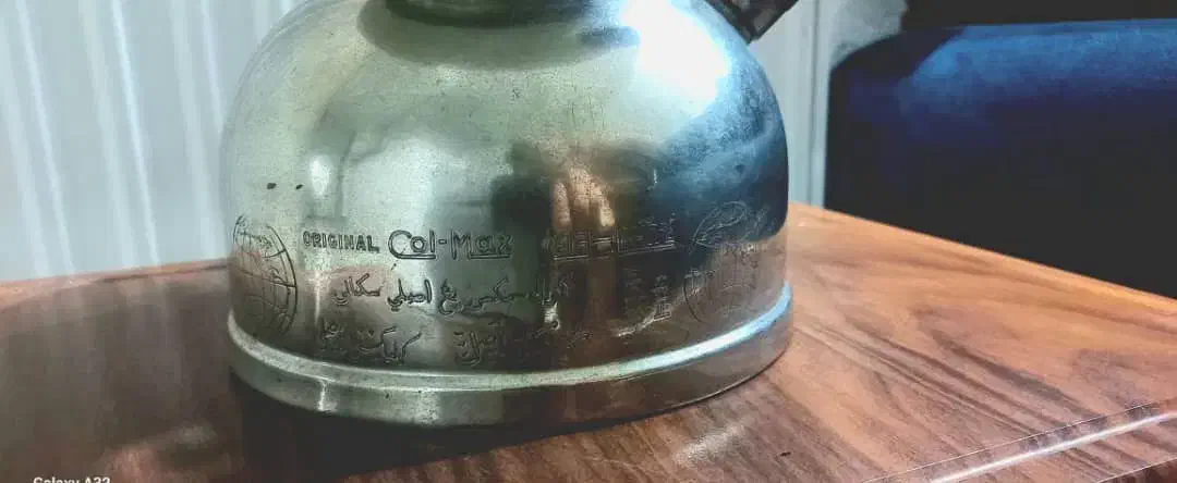 چراغ زنبوری کلمکس برنجی درحد نو آنتیک قدیمی|کلکسیون اشیاء عتیقه|تهران, مینای جنوبی|دیوار
