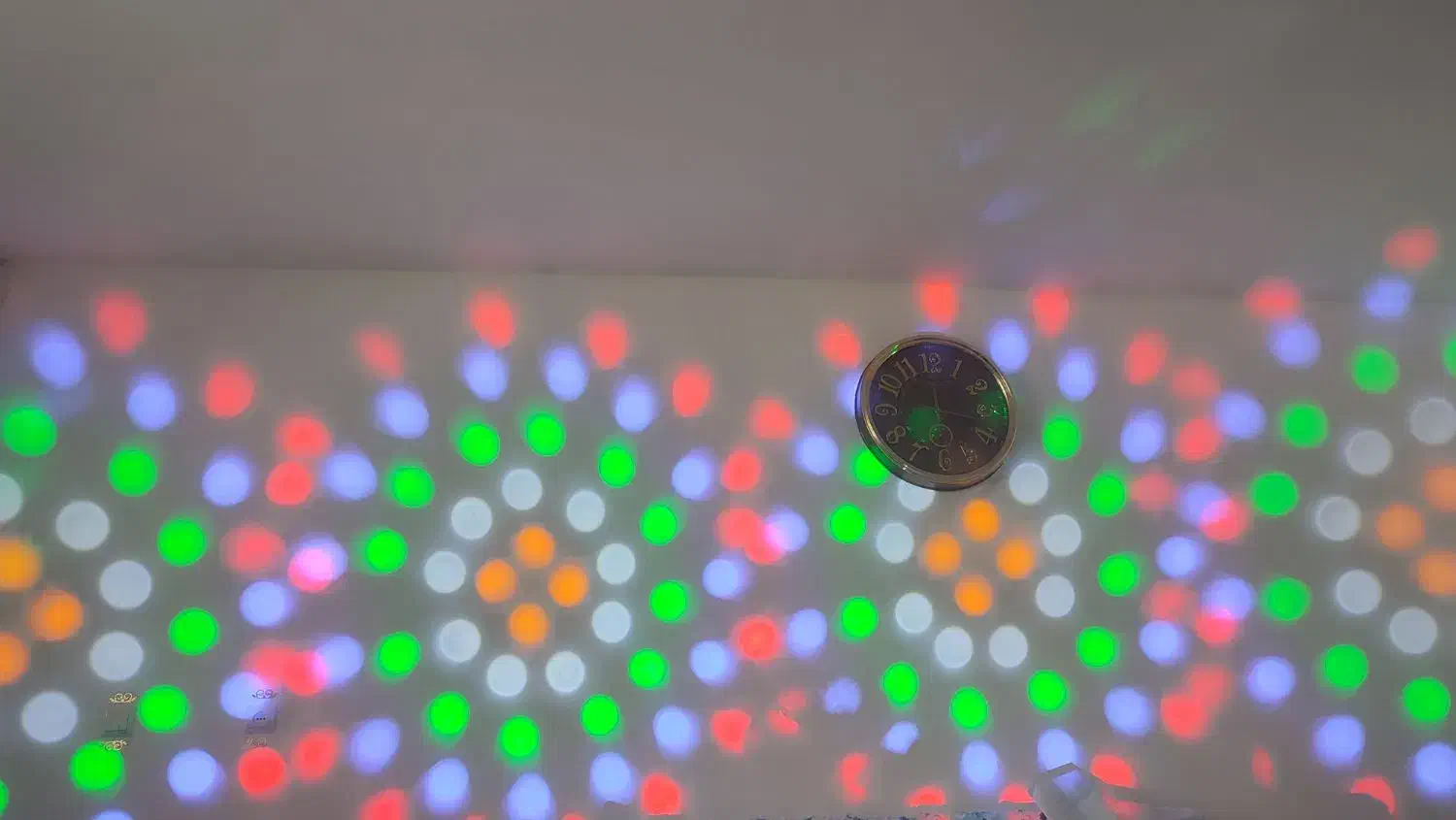 رقص نور چهار لنز سالم|ریسه و چراغ تزئینی|اردبیل, |دیوار