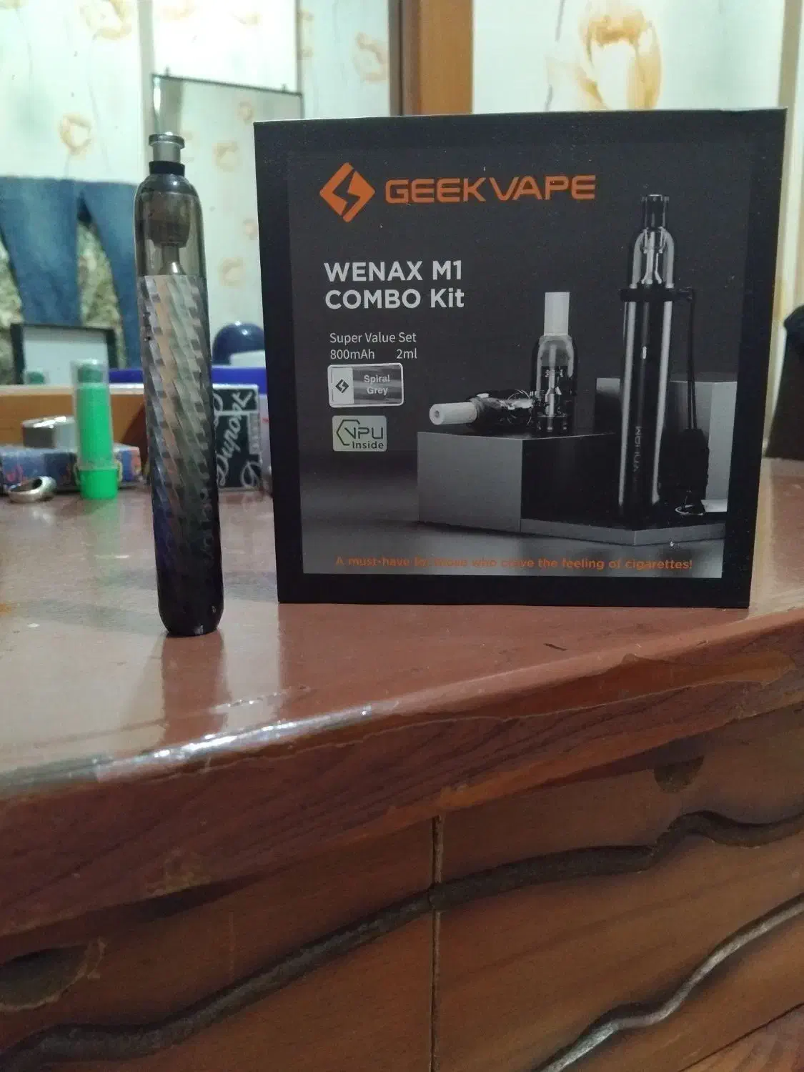 پادGEEk VAPEباطری۸۰۰میلی امپر|زیورآلات و اکسسوری|لاهیجان, خمیر کلایه|دیوار
