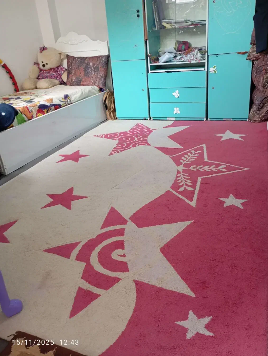 قالیچه ۶متری ، اتاق کودک|فرش|بجنورد, |دیوار