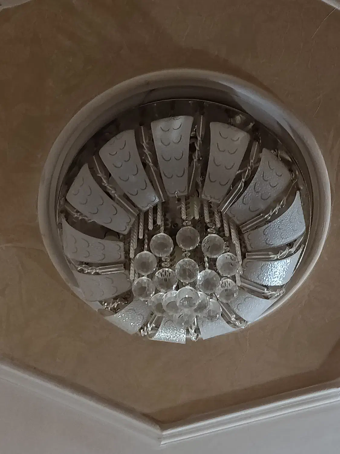 لوستره بلوری|لوستر و چراغ آویز|مشکیندشت, |دیوار