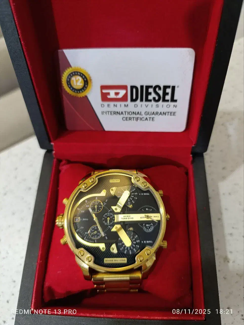 ساعت دیزل هفت موتوره اورجینال ،سایز بزرگ|ساعت|لاهیجان, قیام|دیوار