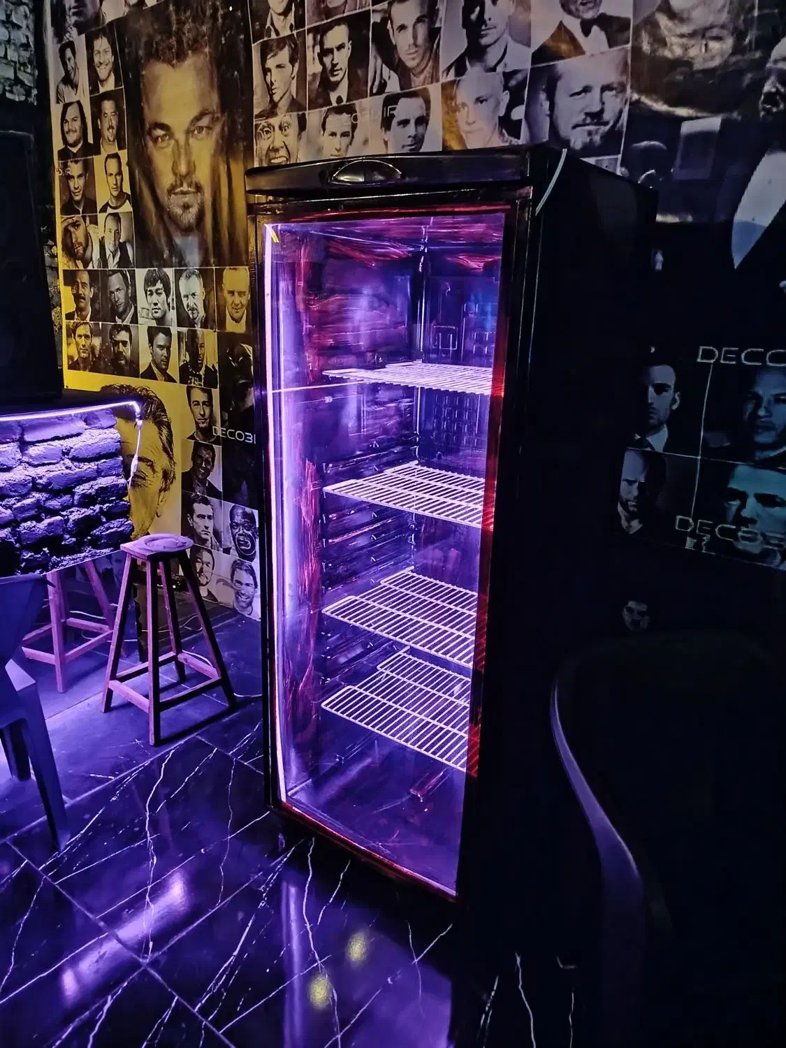 یخچال ایستاده ویترینی طرح چوب|فروشگاه و مغازه|اسلامشهر, شهرک قائمیه|دیوار