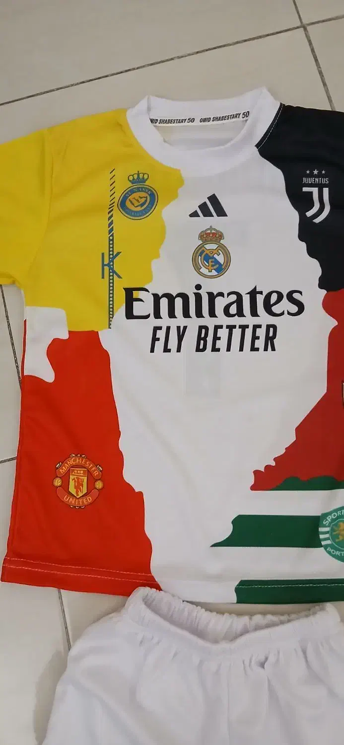 لباس ورزشی منتخب رونالدو|کفش و لباس بچه|اندیشه, اندیشه فاز ۴|دیوار