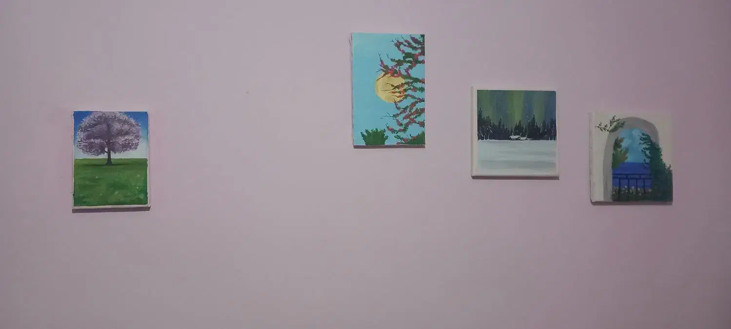 نقاشی روی بوم|تابلو، نقاشی، عکس|رشت, بازار|دیوار