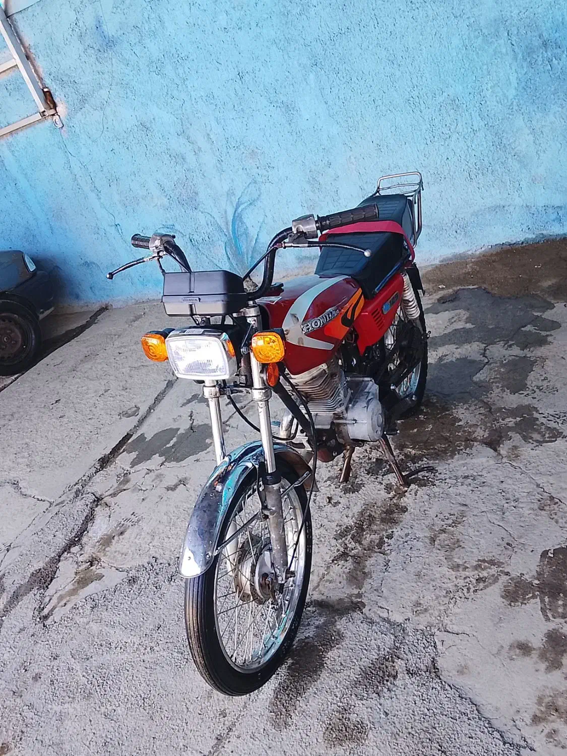 موتور مزایده معاوزه با گوشی|موتورسیکلت|سنندج, |دیوار