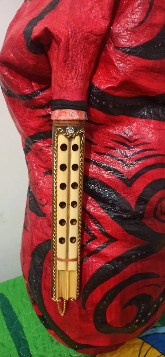 نی انبان حرفه ای|سازهای بادی|اصفهان, خلجا|دیوار