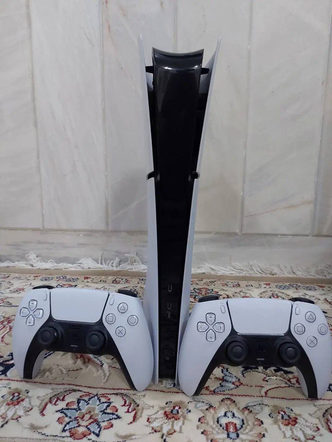 PS5 Slim Digital ریجن اروپا با دسته اضافه|کنسول، بازی ویدئویی و آنلاین|اردکان, |دیوار