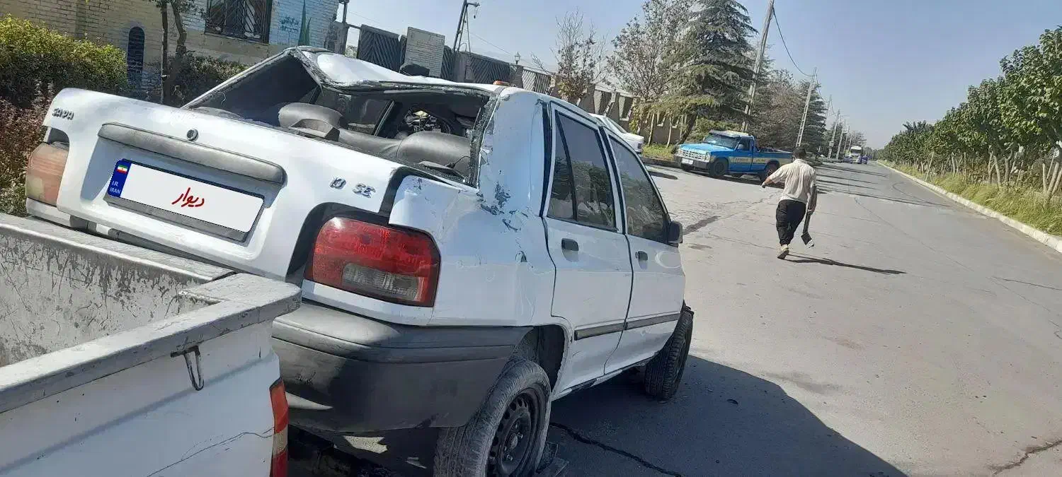 پراید مدل ۹۶ تک برگ سند|خودرو سواری و وانت|شاهینشهر, حافظ شمالی|دیوار